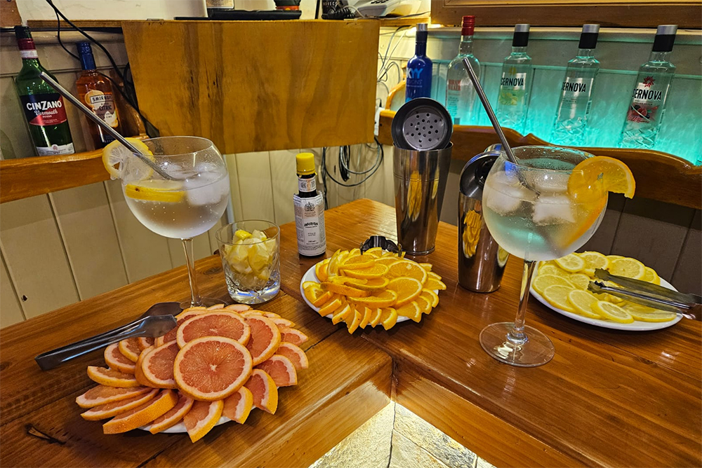 Tragos internacionales en Hotel Bariloche
