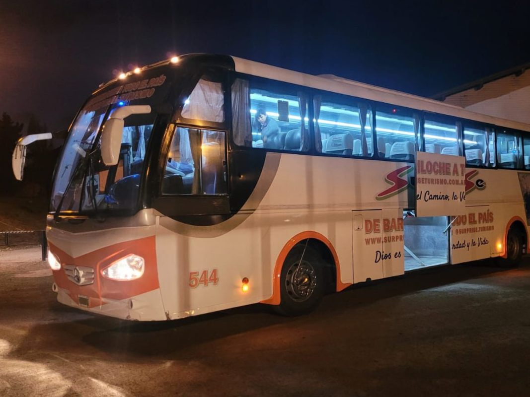 Viaje en micro a Bariloche