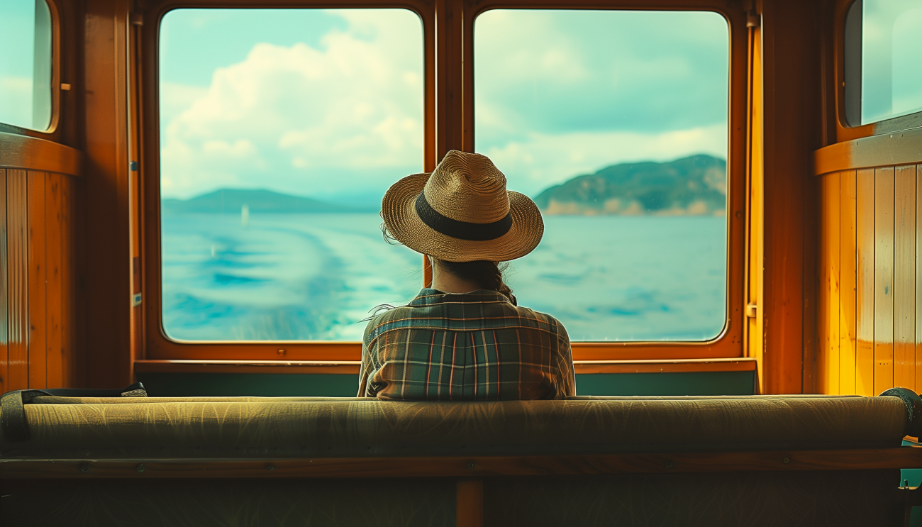 navegando por las aguas cristalinas del majestuoso Lago Nahuel Huapi